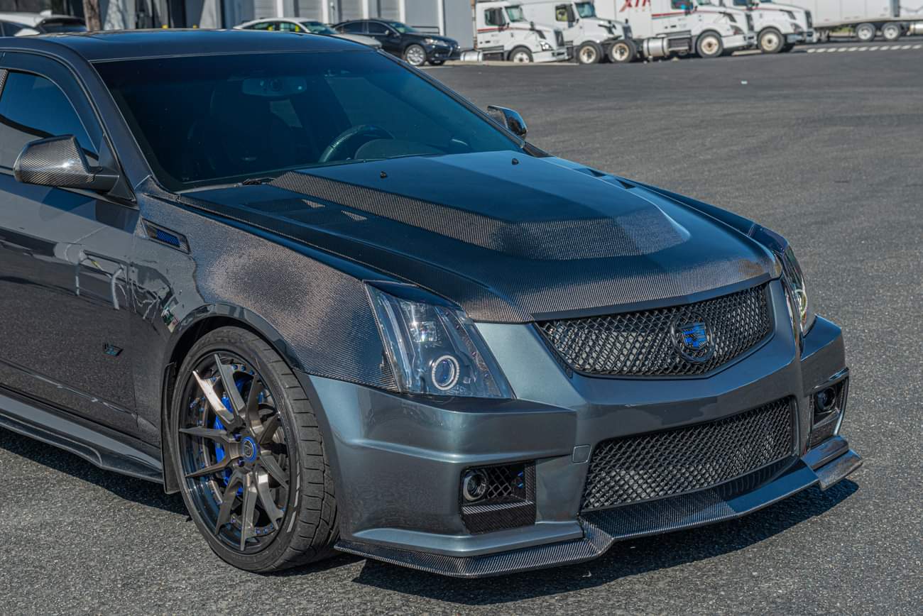 2009-2015 CTS-V V2 | Carbon Fiber Fenders